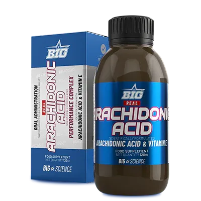 BIGscience Ingredienti Real Arachidonic Acid integratore liquido 120 ml vitamina E
